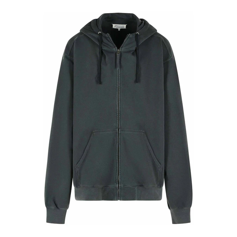 Sweat à capuche Maison Margiela avec logo numérique