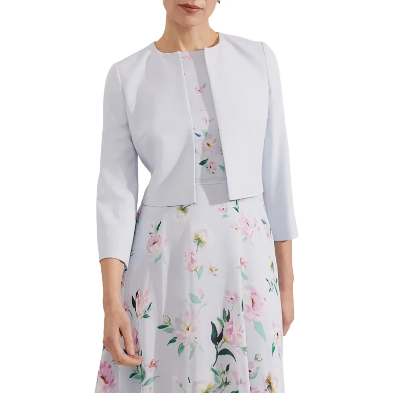 Hobbs London Elize Crepe Jacket