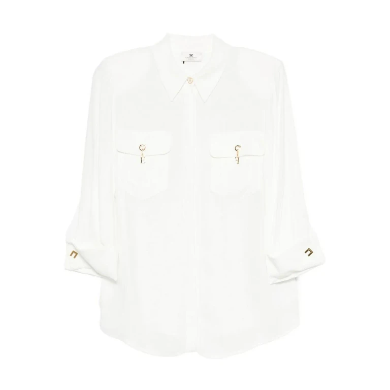 Elisabetta Franchi Chemise - Blanc