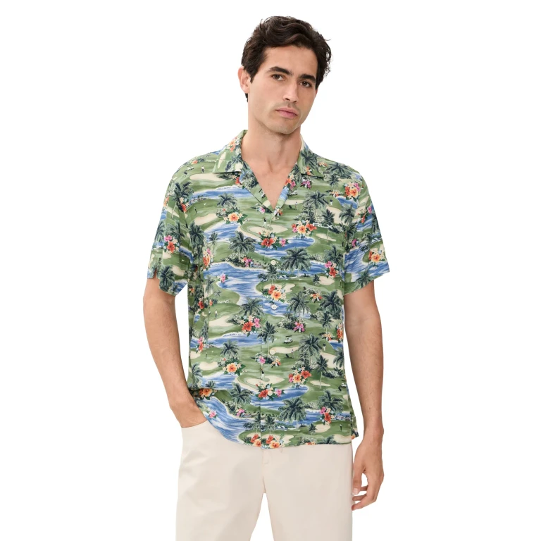 RLX Ralph Lauren A Day On The Course Sport Shirt A Day On The Course XL