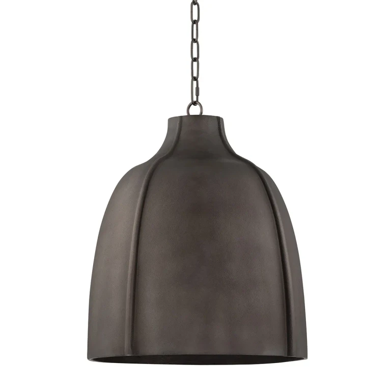 Blackened Graphite Pendant from the Flint Collection