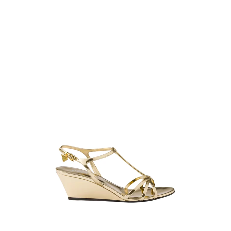 Prada Sandals Grey Calf Leather - Women