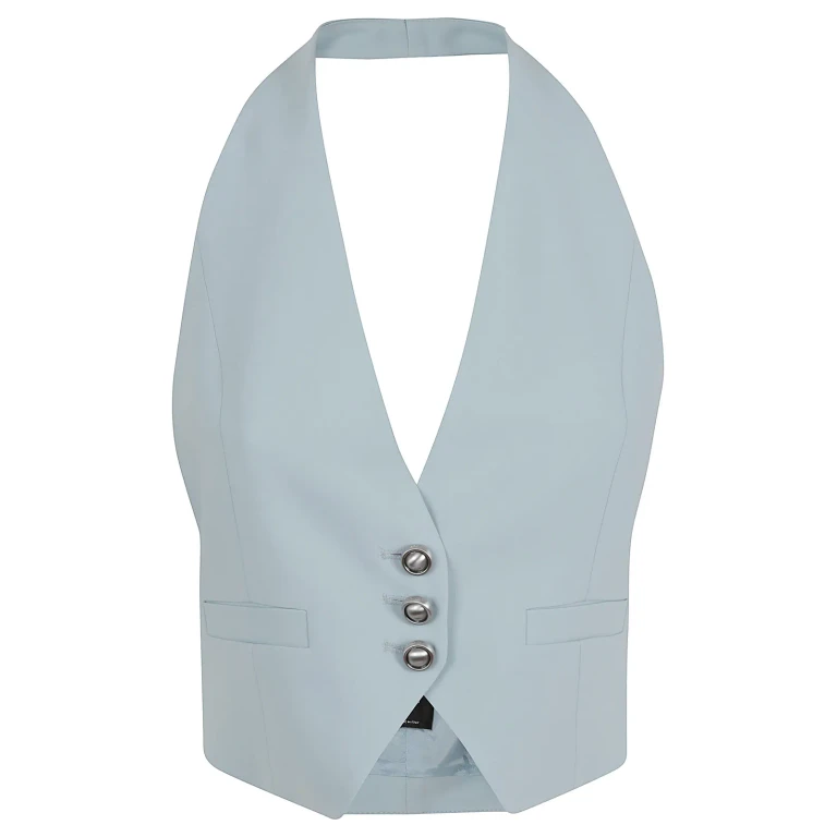 Pinko Viscose Tailored Vest