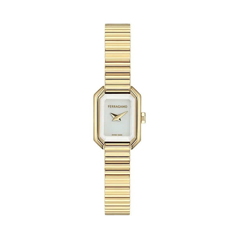Ferragamo Crystal Petite Bracelet Watch, 15mm x 20mm