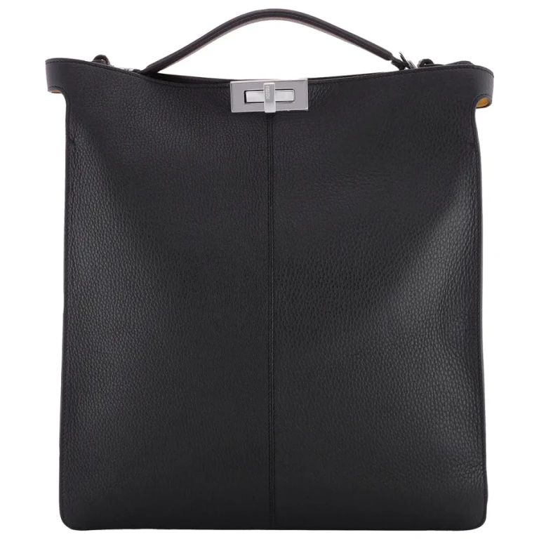 Fendi Peekaboo Iseeu Iconic Twist Lock Tote