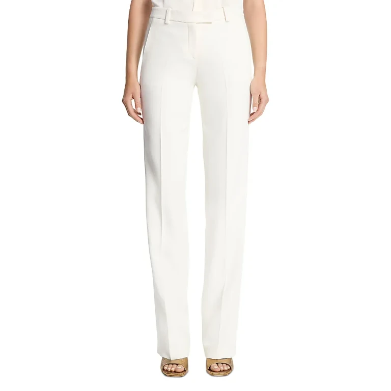 Michael Kors Collection Double Crepe Sable Tuxedo Pants