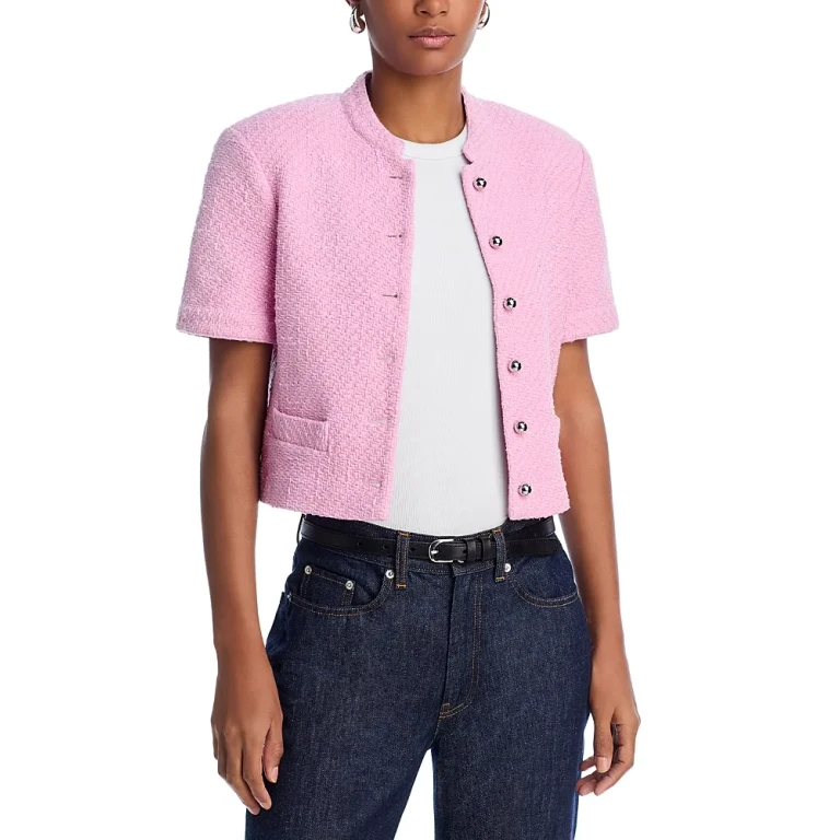 Derek Lam 10 Crosby Grace Short Sleeve Jacket