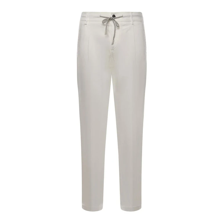 Eleventy Pantalons Décontractés - Blanc