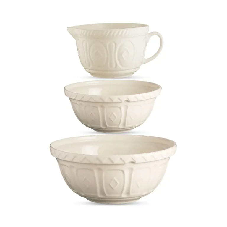 Mason Cash Mixing Bowls and Batter Bowl, Set of 3