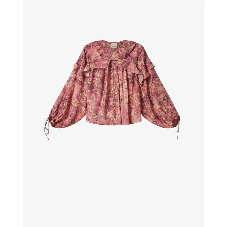 Blouse Charis - Femme - Rose - Taille34 - Isabel Marant