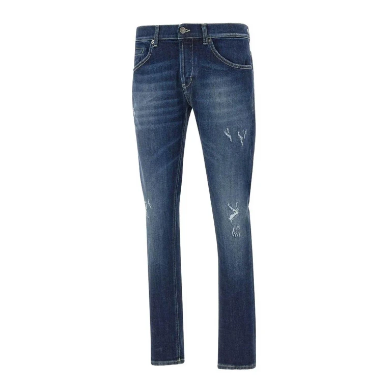Dondup Jean Droit - Bleu