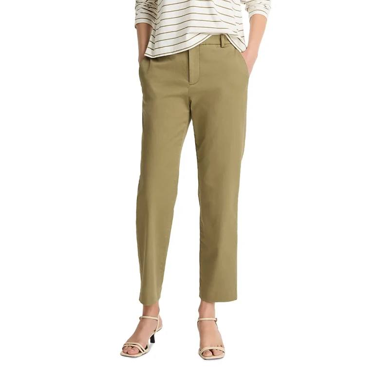 Vince Mid Rise Chino Ankle Pants