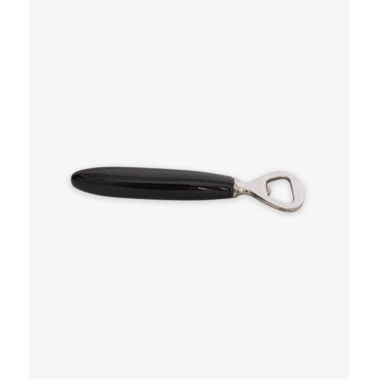Larusmiani Bottle Opener Carbon Fiber Black Openers - Unisex