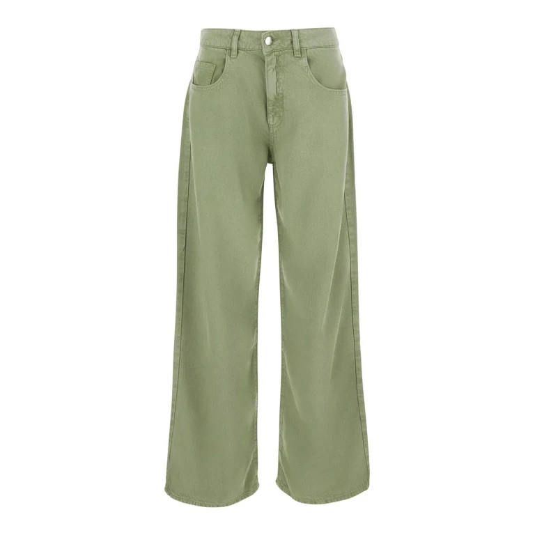 Icon Denim Jeans beapt2036cac With Five Pockets And Bleach Finish In White Denim For Women