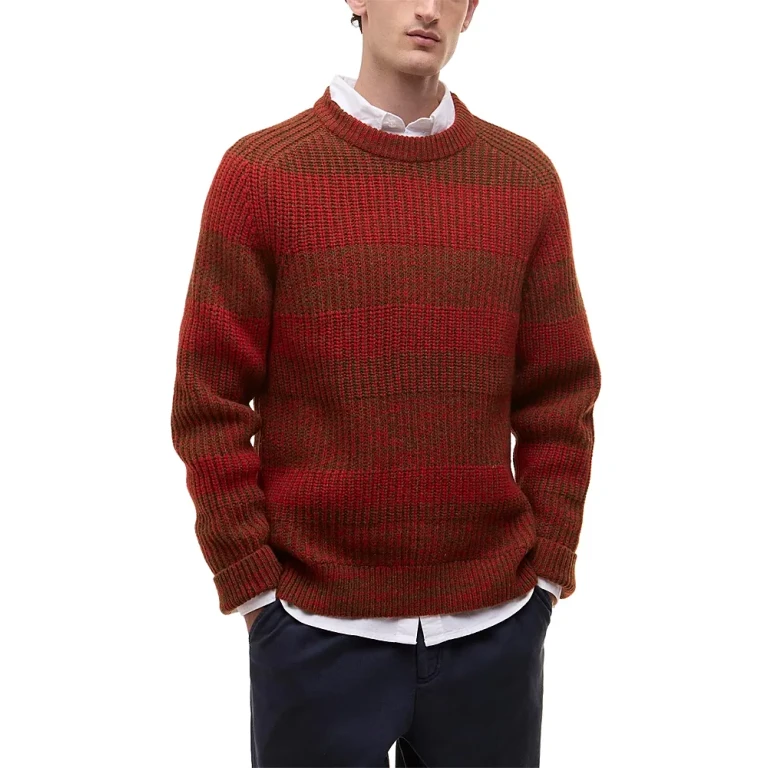 Barbour x Paul Smith Saddle Crewneck Sweater