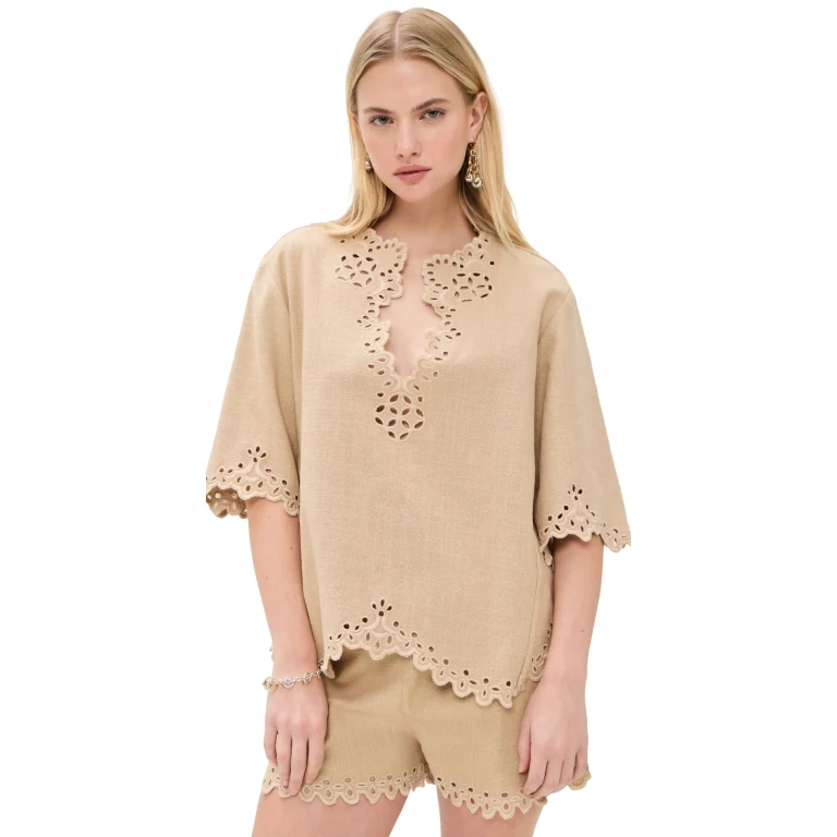 Isabel Marant Étoile Shana Top White 34