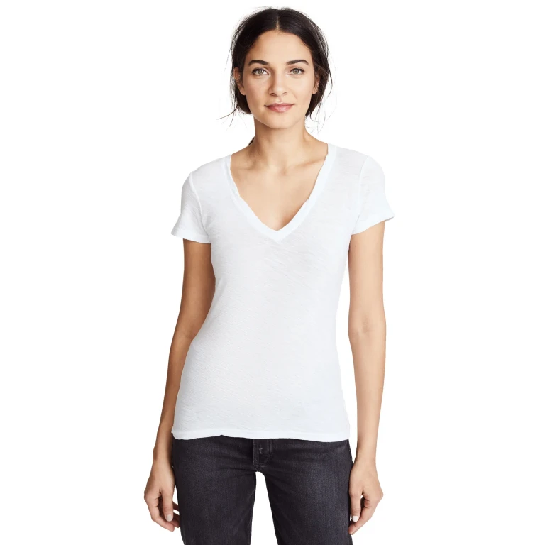 James Perse Casual Tee White 4