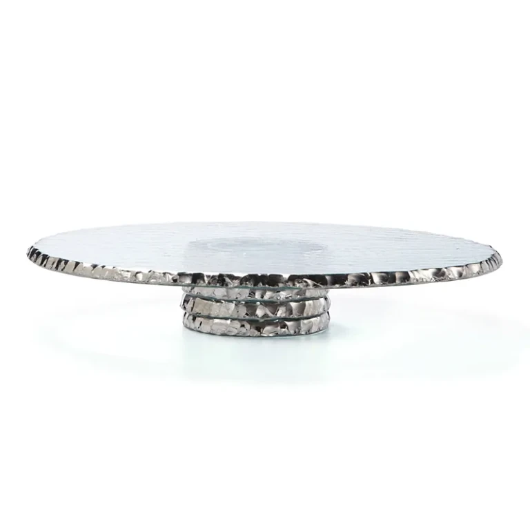 Edgey Pedestal Cake Plate