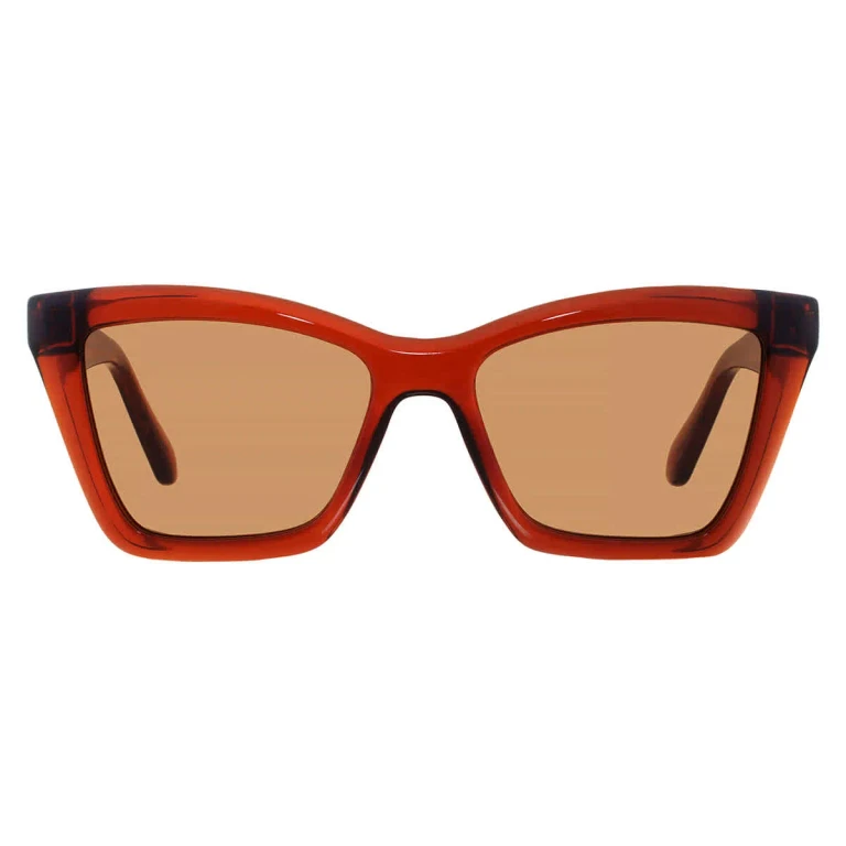Ferragamo Bronze Cat Eye Ladies Sunglasses SF2039SE 224 53