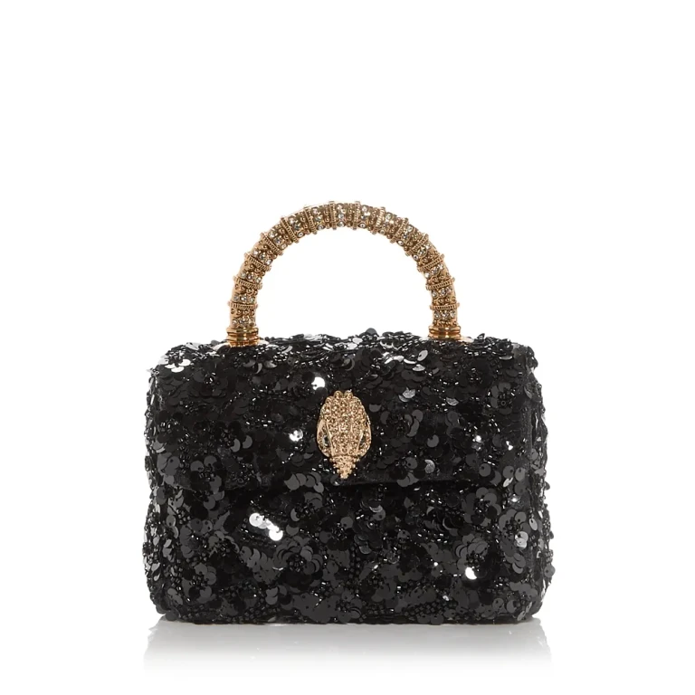 Kurt Geiger London Mini Kensington Sequin Top Handle Bag