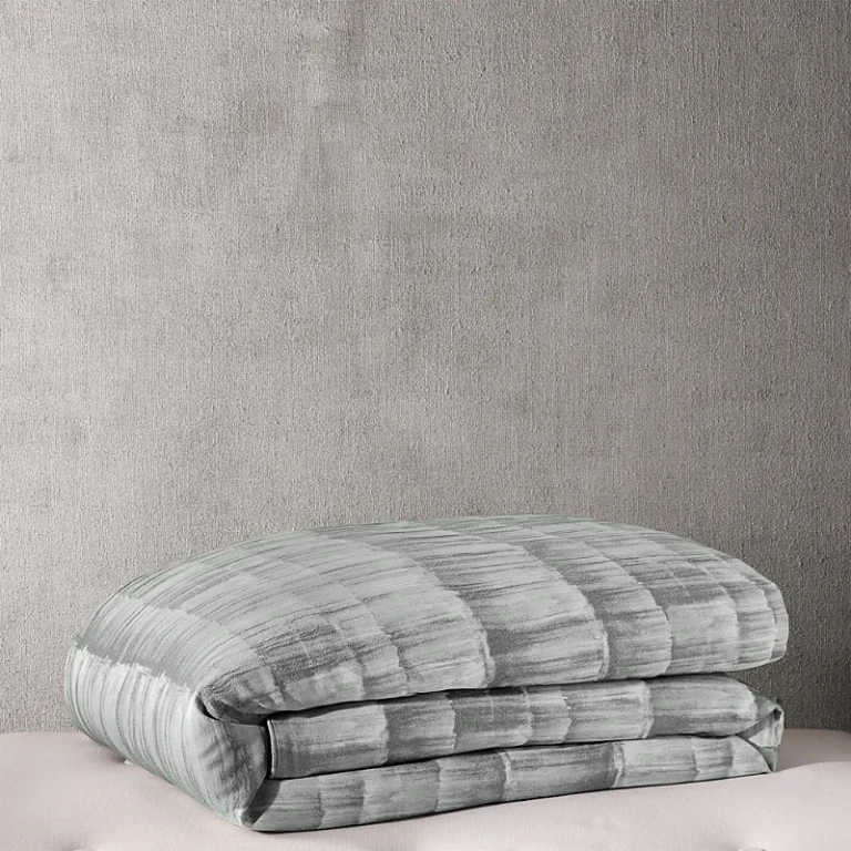 Brushed Texture Stripe Duvet Cover, Full/Queen - Exclusive