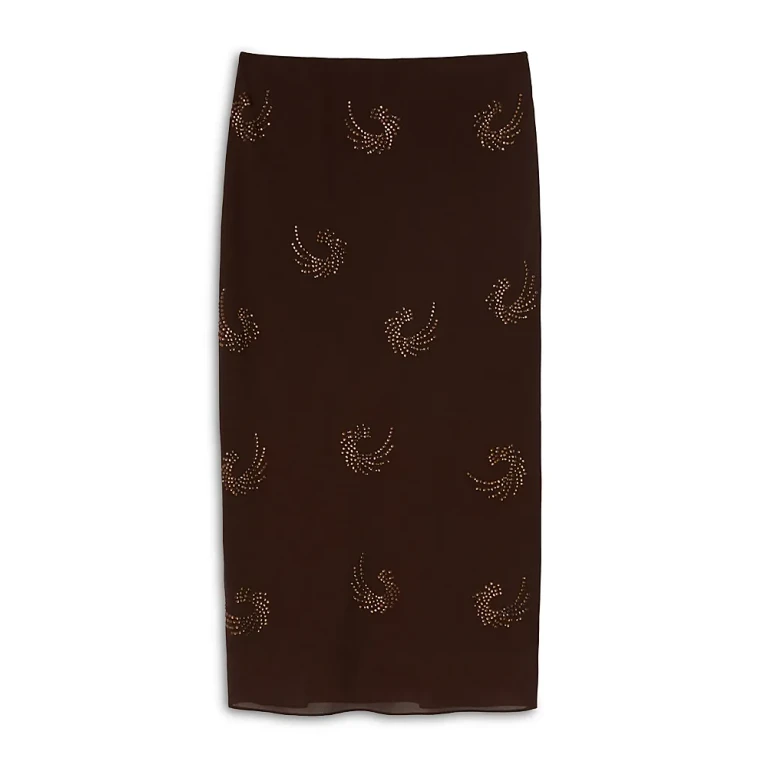 Pinko Pavese Georgette Skirt