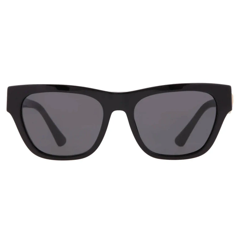 Versace Dark Grey Square Mens Sunglasses VE4457 GB1/87 55