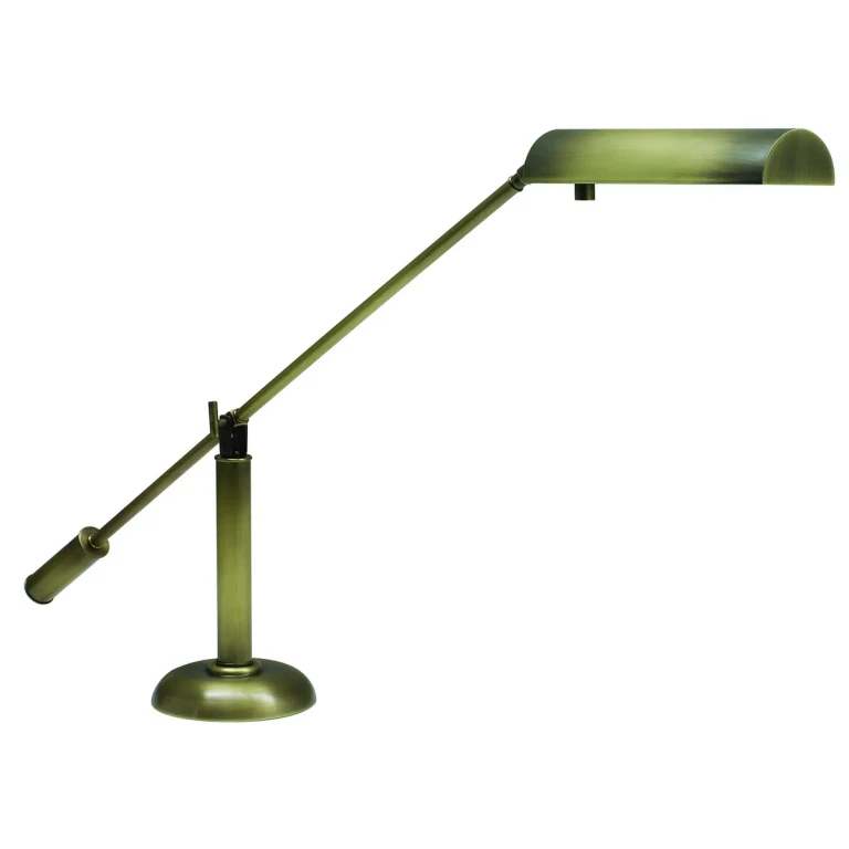 House of Troy Antique Brass Counter Balance Piano Lamp