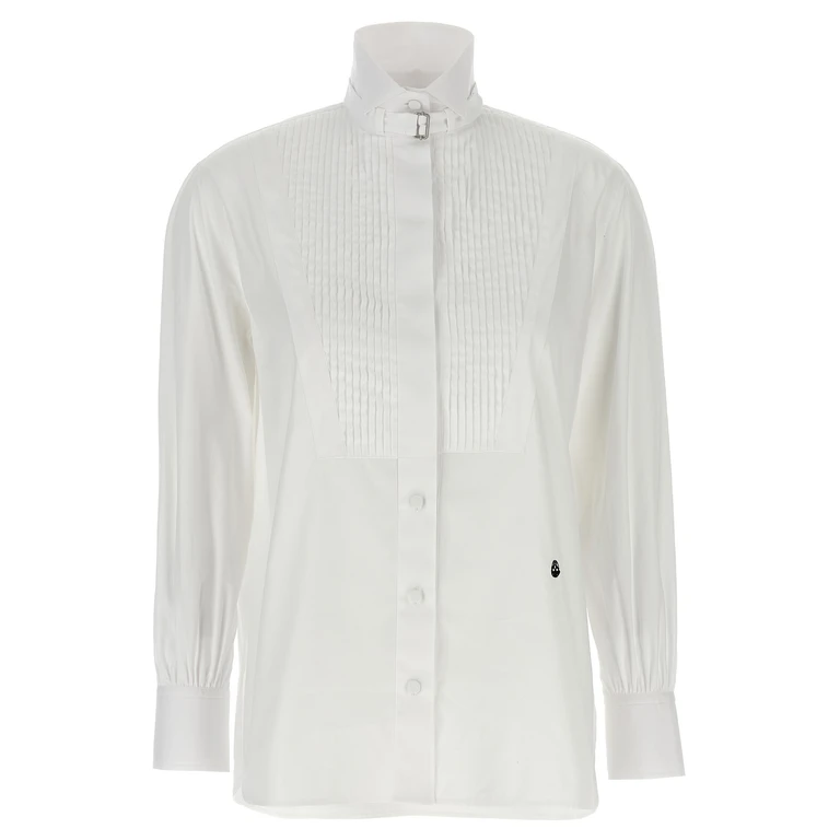 Alexander McQueen White Cotton Blouse - Women