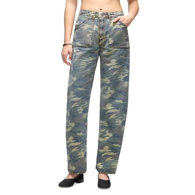 Re/Done The Rewind High Rise Jeans in Thunderstruck