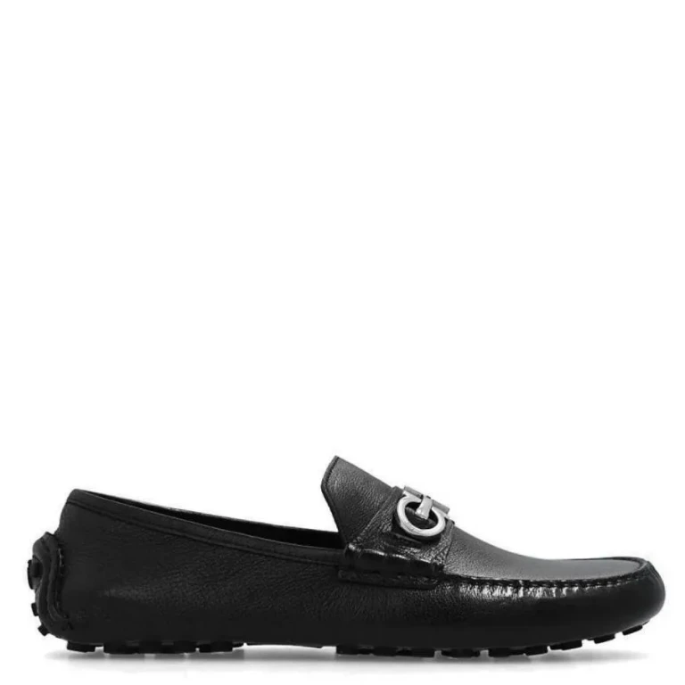 Ferragamo Black Gancini Ornament Driver