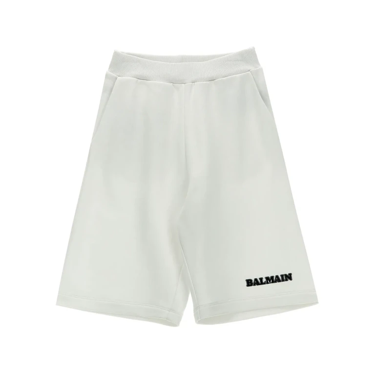 Bermuda-Shorts mit Logo-Print