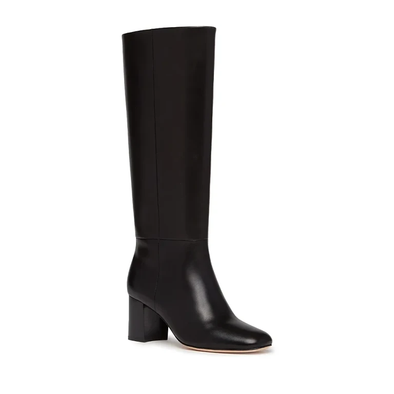 Paige Women's Katy Square Toe Tall Block Heel Boots