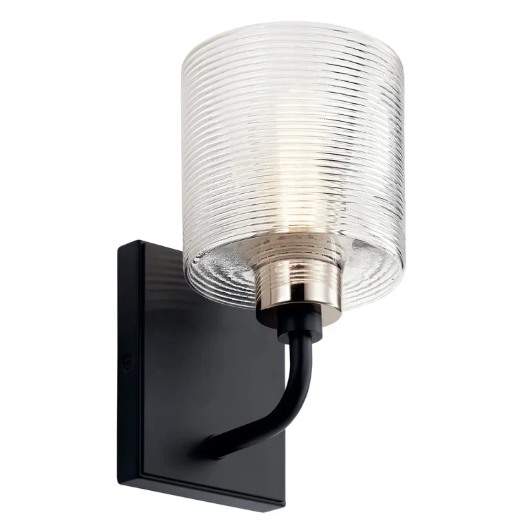 Harvan 10" Wall Sconce in Black