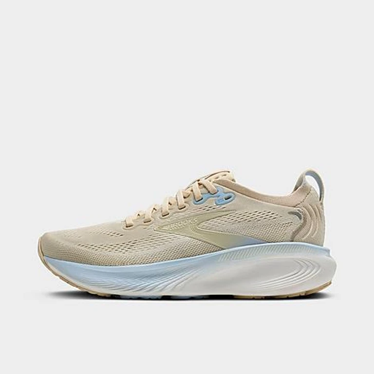 Brooks Women's Adrenaline GTS 25 Running Shoes in Sand/Coconut/Skyway Size: 5.0