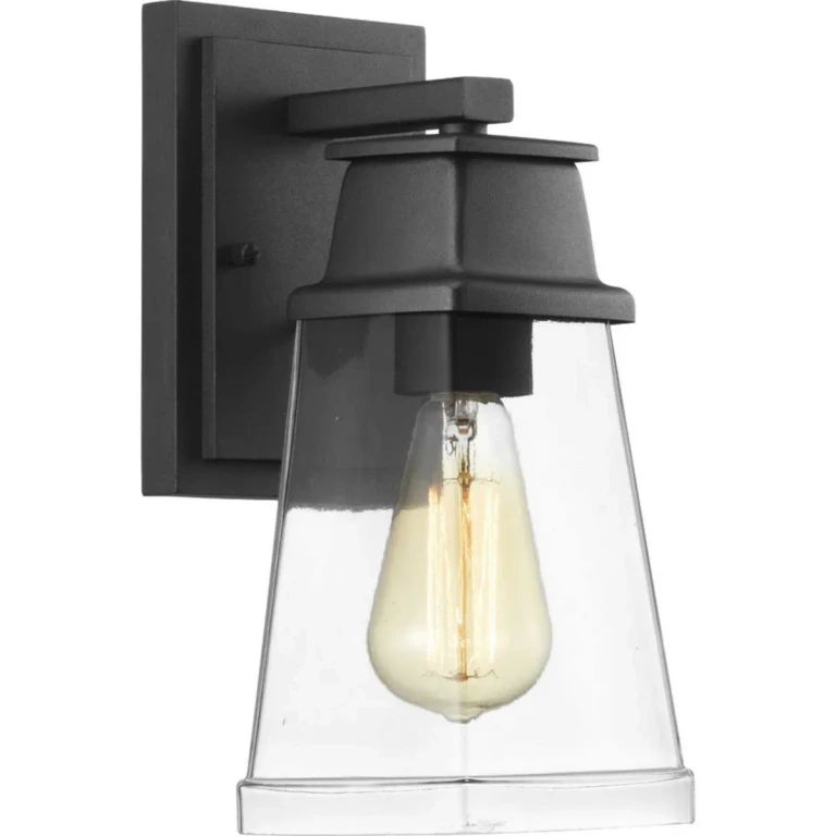 Black One Light Wall Lantern from the Greene Ridge Collection