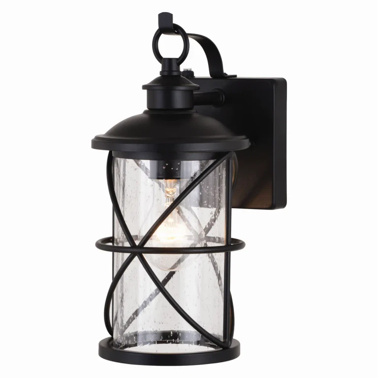 Black One Light Outdoor Wal Mount from the Adams Collection