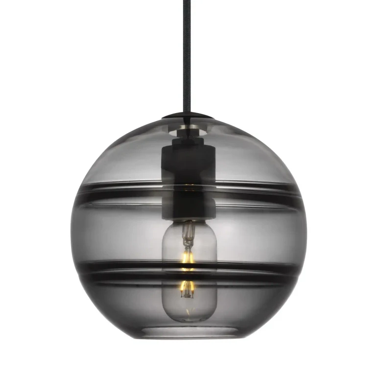 Nightshade Black One Light Pendant from the Sedona Collection