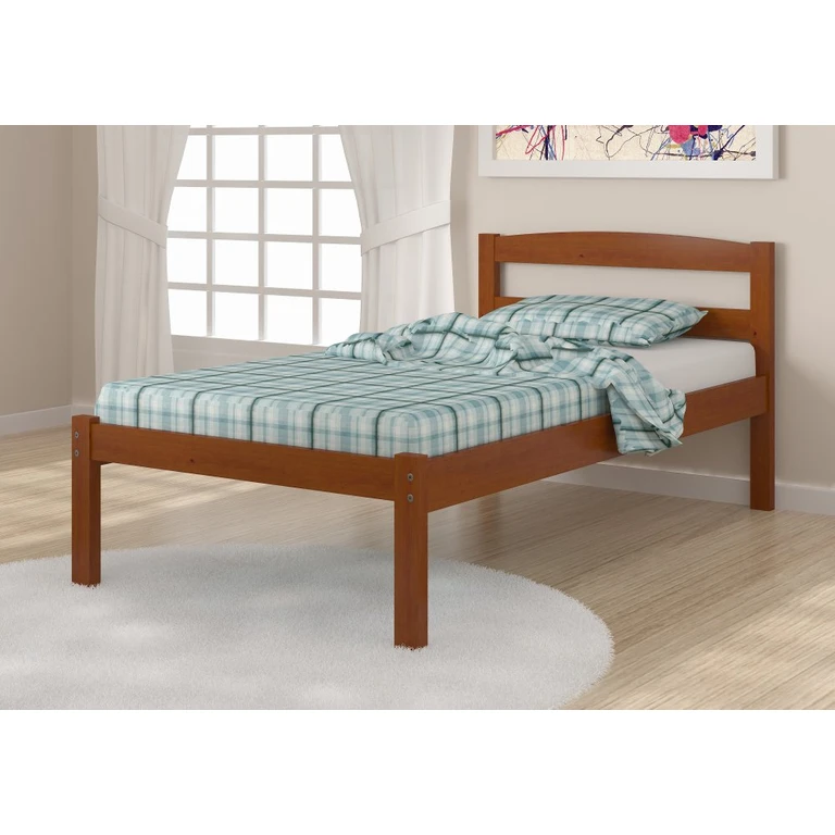 Sierra Light Espresso Twin Bed