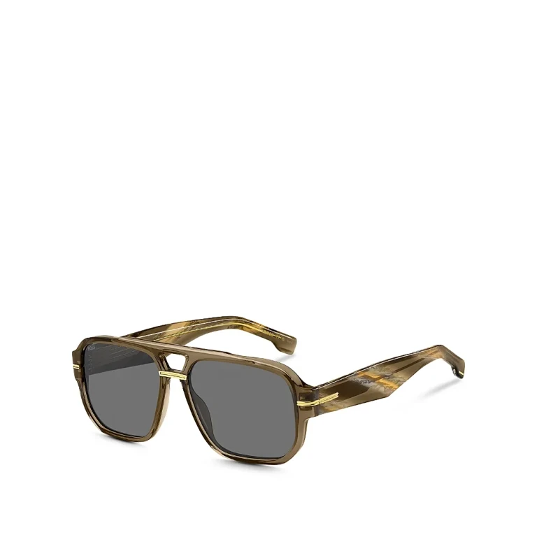 Hugo Boss Rectangle Sunglasses, 58mm
