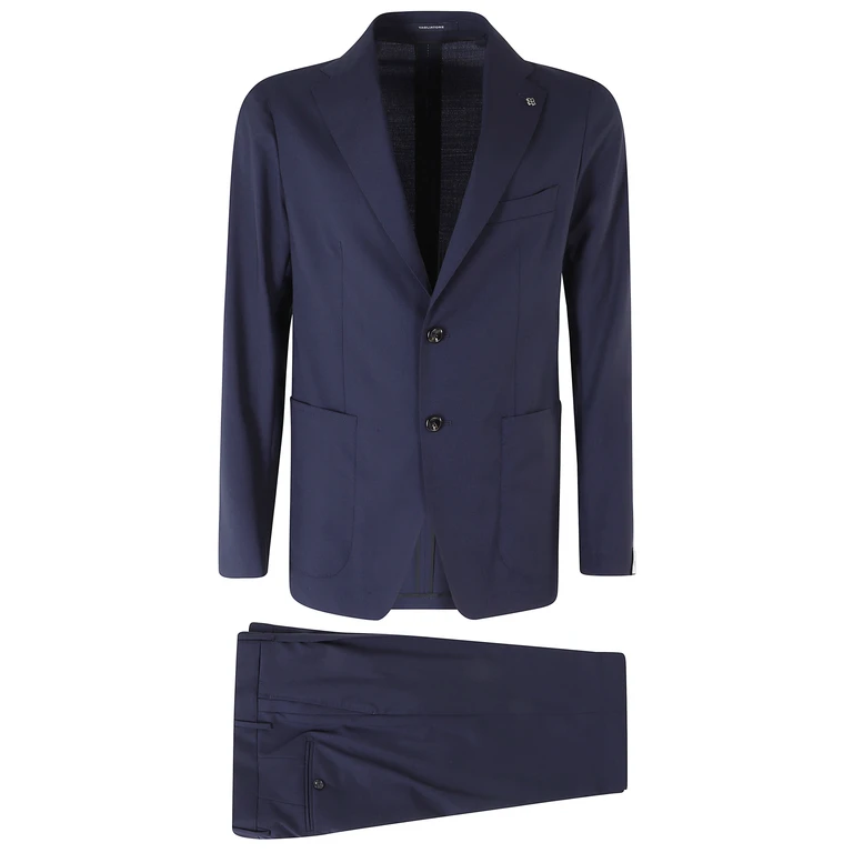 Tagliatore Abito Dakar Blue Lana Seta - Men