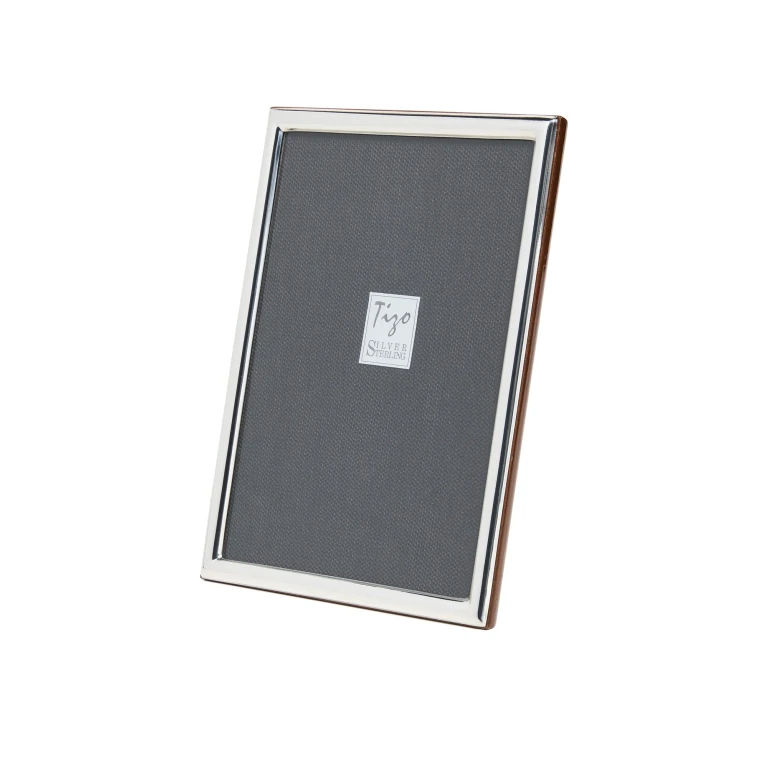 Tizo Design Italian 925 Sterling Silver Slim Frame 5x7 Silver One Size