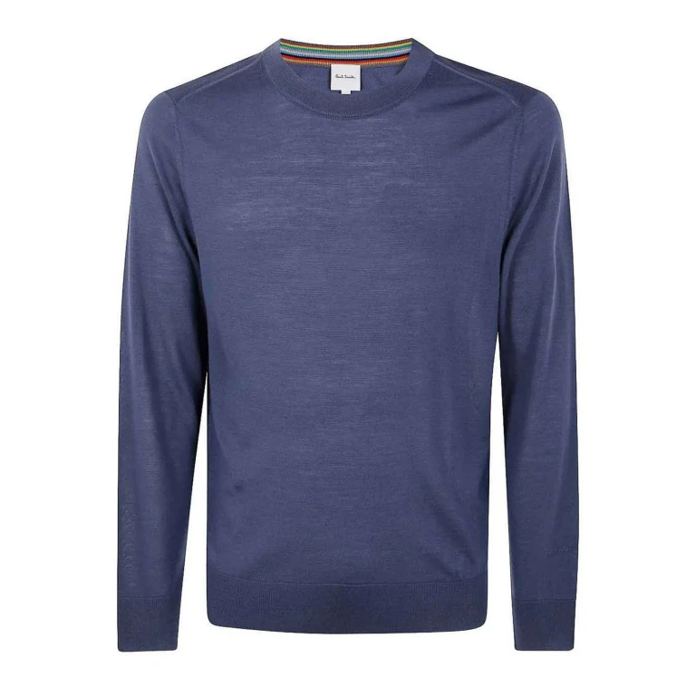 Paul Smith Pull Col Rond - Bleu