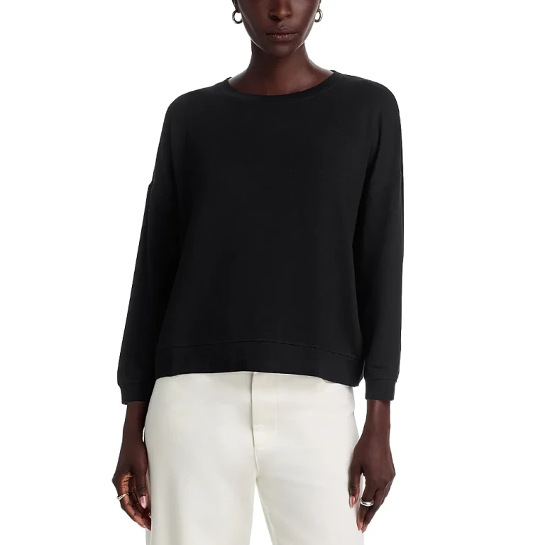Majestic Filatures French Terry Pullover Sweatshirt