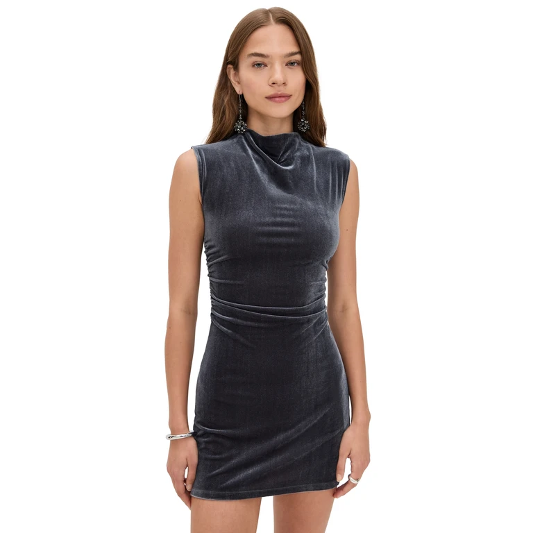 o. p.t Katia Mini Dress Burgundy S