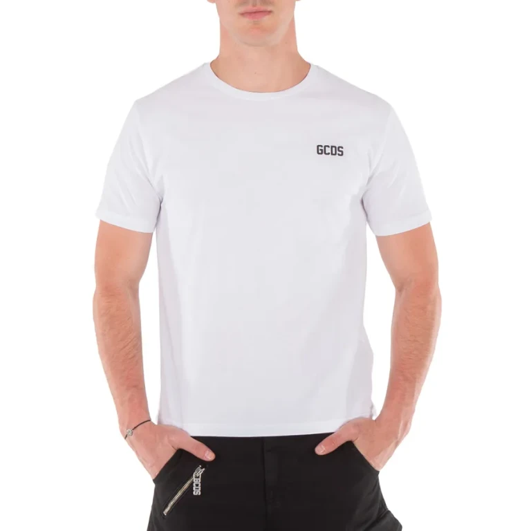 GCDS Low Band Logo Cotton T-Shirt