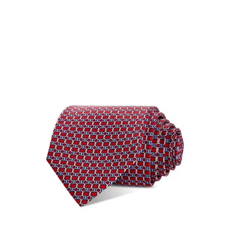 Ferragamo Silk Classic Gancini Link Tie