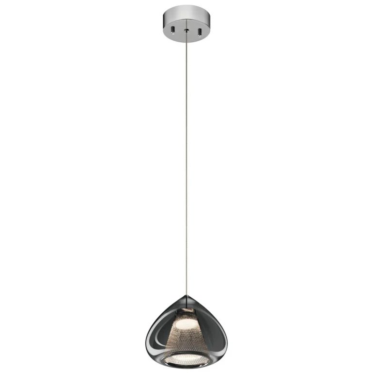 Chrome LED Mini Pendant from the Zin Collection