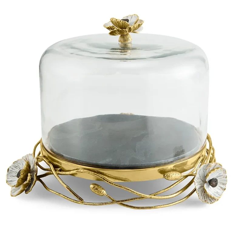 Michael Aram Anemone Cake Stand with Dome