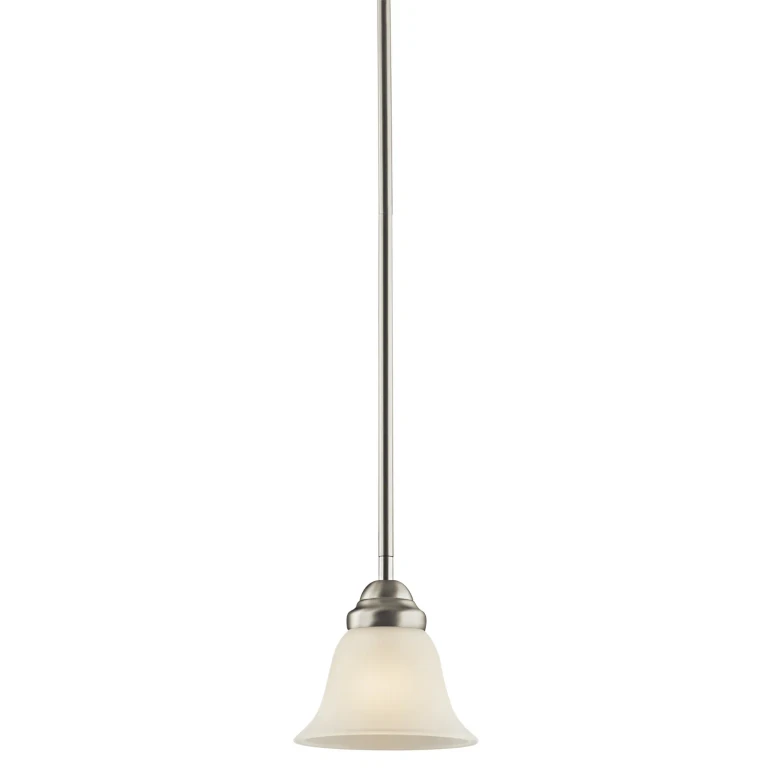Wynberg 1-Light 6" Mini Pendant in Brushed Nickel